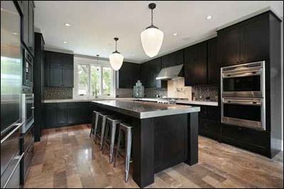 اليك ديكورات باللون الاسود رمز الفخامة والاناقة!