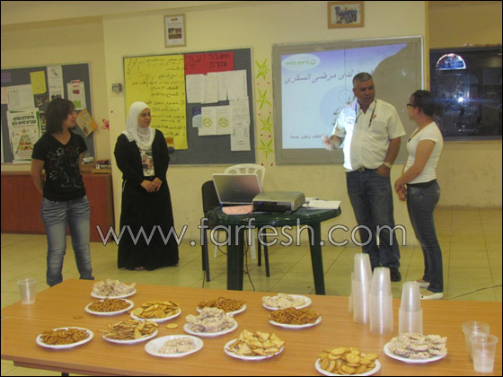 توعية للمحافظة والوقاية من القدم السكري لنساء منشية زبدة 