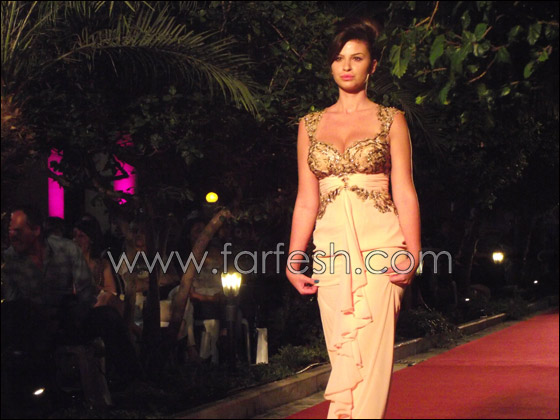 عرض ازياء لصيف 2012 من تصاميم كميل شاهين في حيفا 