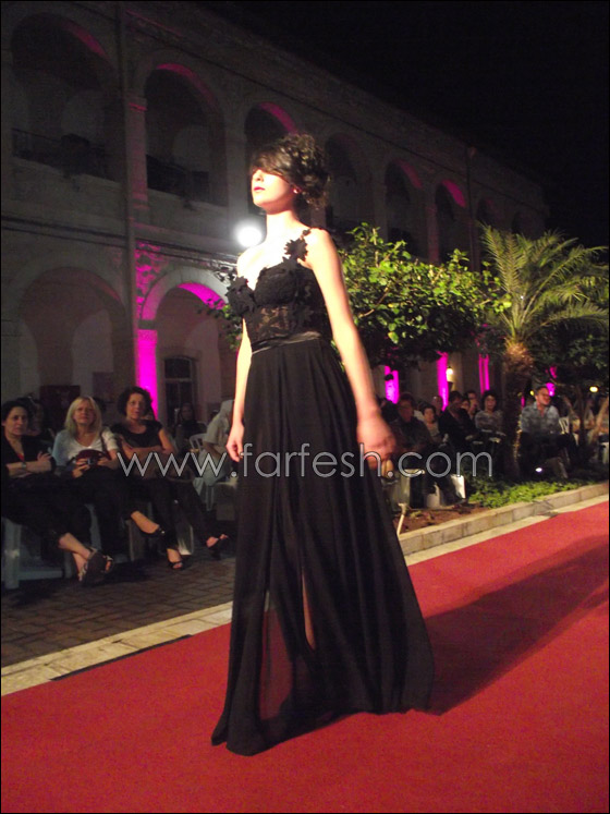 عرض ازياء لصيف 2012 من تصاميم كميل شاهين في حيفا 