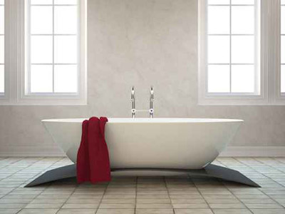 بالصور: اللون الابيض يطغى على مغاطس الحمامات!