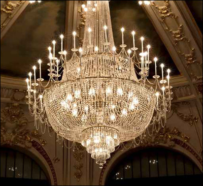 اليكم تشكيلة من ثريات الكريستال الفخمة!