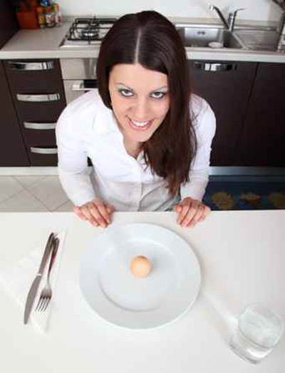 لتستعيدي رشاقتك تناولي بيضة واحدة على الافطار 