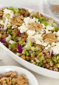 للصوم: طريقة تحضير المجدرة بالدجاج!