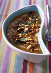 اضيفوا شوربة الباذنجان بالجبن الموتزريلا لمائدتكم الرمضانية