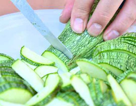 برغل باللحمة والكوسا والكزبرة