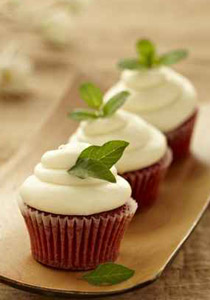 اليكم وصفة الكب كيك بالنعناع المنعشة!