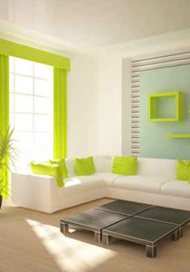 اليك سيدتي افكارا ملونة لديكور غرف المعيشة