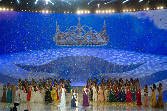 الف مبروك.. تتويج ملكة جمال الصين ملكة جمال العالم لعام 2012