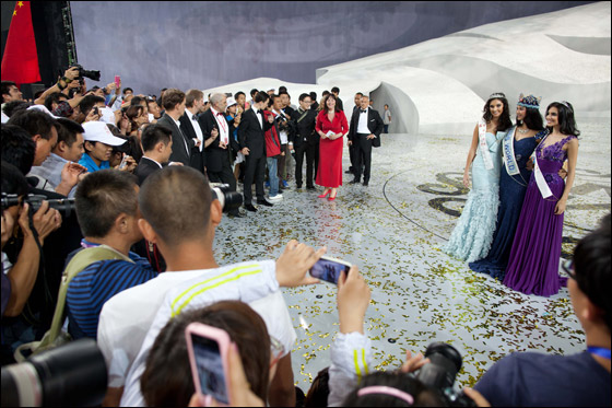 الف مبروك.. تتويج ملكة جمال الصين ملكة جمال العالم لعام 2012