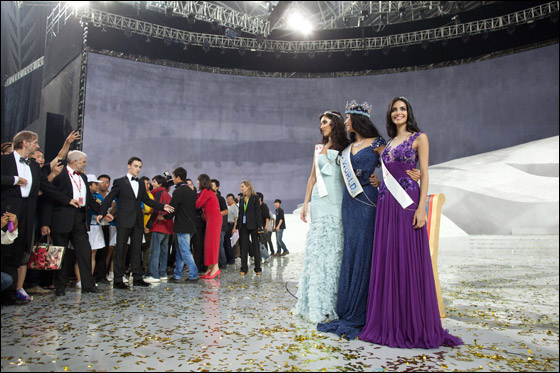 الف مبروك.. تتويج ملكة جمال الصين ملكة جمال العالم لعام 2012
